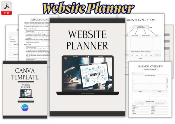 Download 🌐 Website Planner | Canva Template - Canva Collection