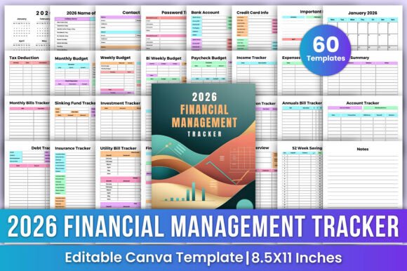 Download 2026 Financial Management Tracker Canva - Canva Collection