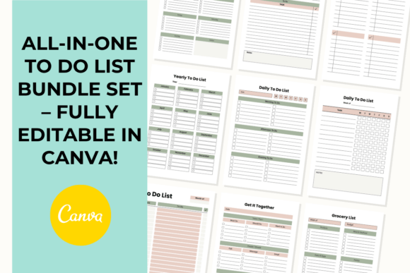 Download Ultimate to-Do List | Canva Template - Canva Collection