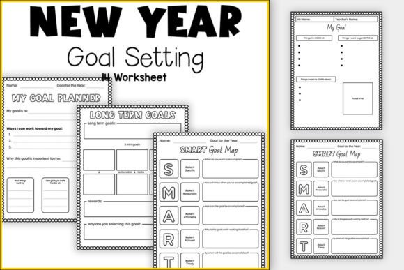 Download New Year Goal Setting &amp; Writing Prompts - New year goal Collection