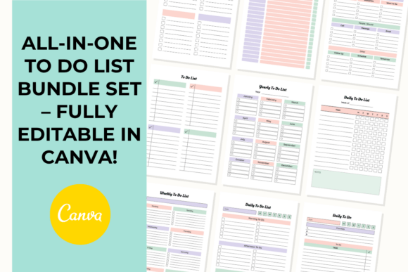 Download Ultimate to-Do List | Canva Template - Canva Collection