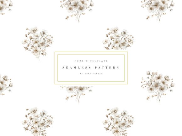 Download White Rustic Watercolor Digital Paper - Digital Collection