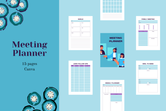 Download Meeting Canva Planner - Canva Collection