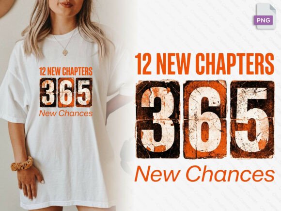 Download 12 New Chapters, 365 New Chances Png - Premium Resources