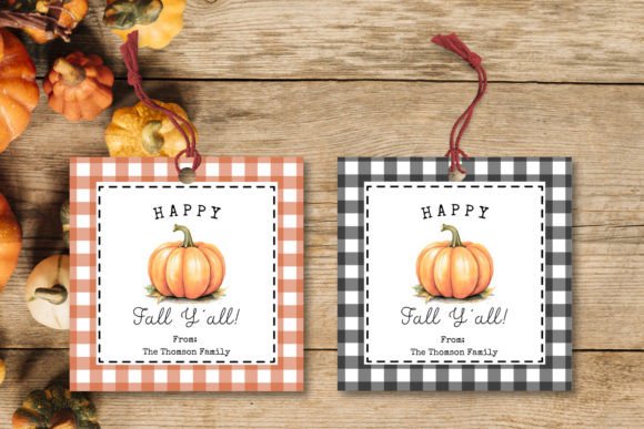Download Happy Fall Tag Canva Template - Canva Collection