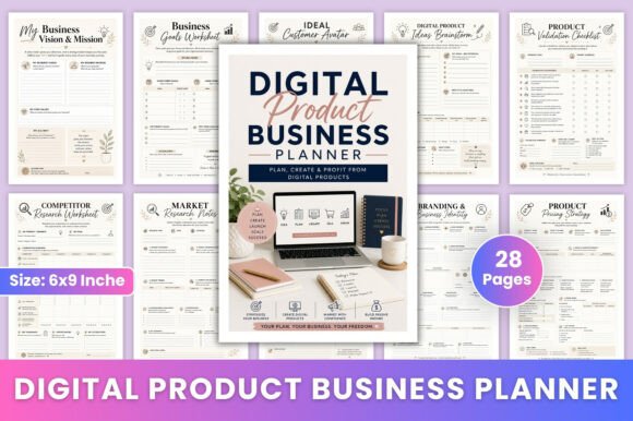 Download Digital Product Business Planner - Digital Collection