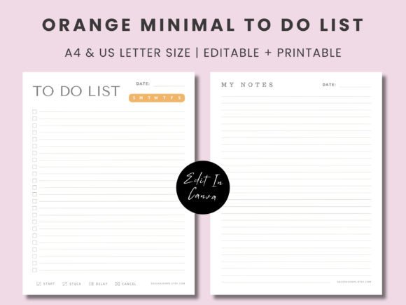 Download Printable to Do List Canva Template - Canva Collection