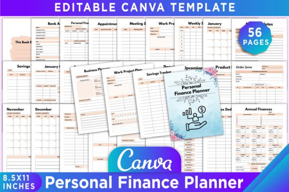Download Personal Finance Planner Canva Template - Canva Collection