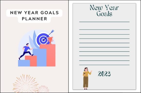 Download New Year Goal Planner Template - New year goal Collection