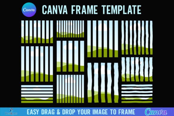 Download Striped Canva Frame Wavy Stripes Canva - Canva Collection