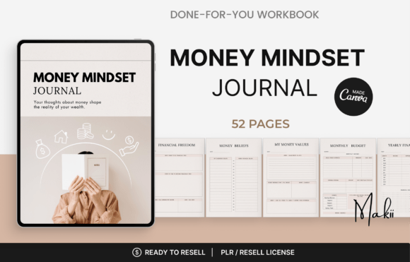 Download Money Mindset Journal, Canva - Canva Collection