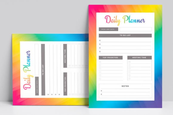 Download Daily &amp; Weekly Planner Layout - Planner layout Collection