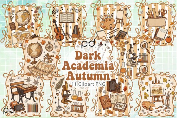 Download Dark Academia Autumn Graphics - Premium Resources